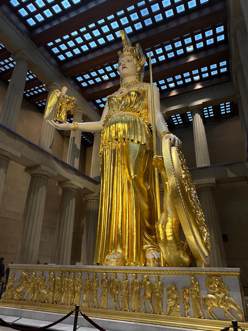 A Visit To The Parthenon In Nashville Tennessee